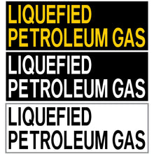 Load image into Gallery viewer, Liquefied Petroleum Gas-2 Line tank car commodity Decal
