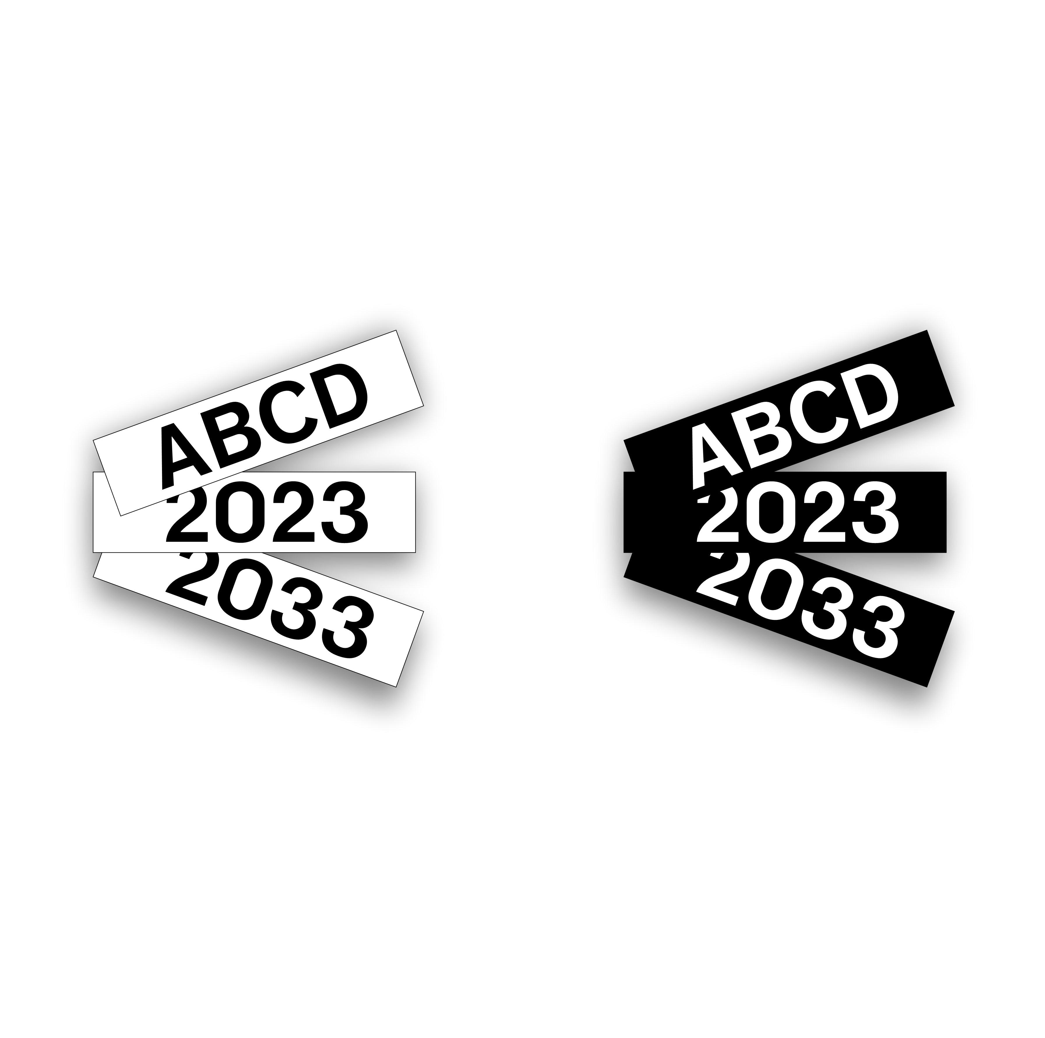 Tank Qualification Cover-Up Strips – Online Railcar Decals and Screen ...