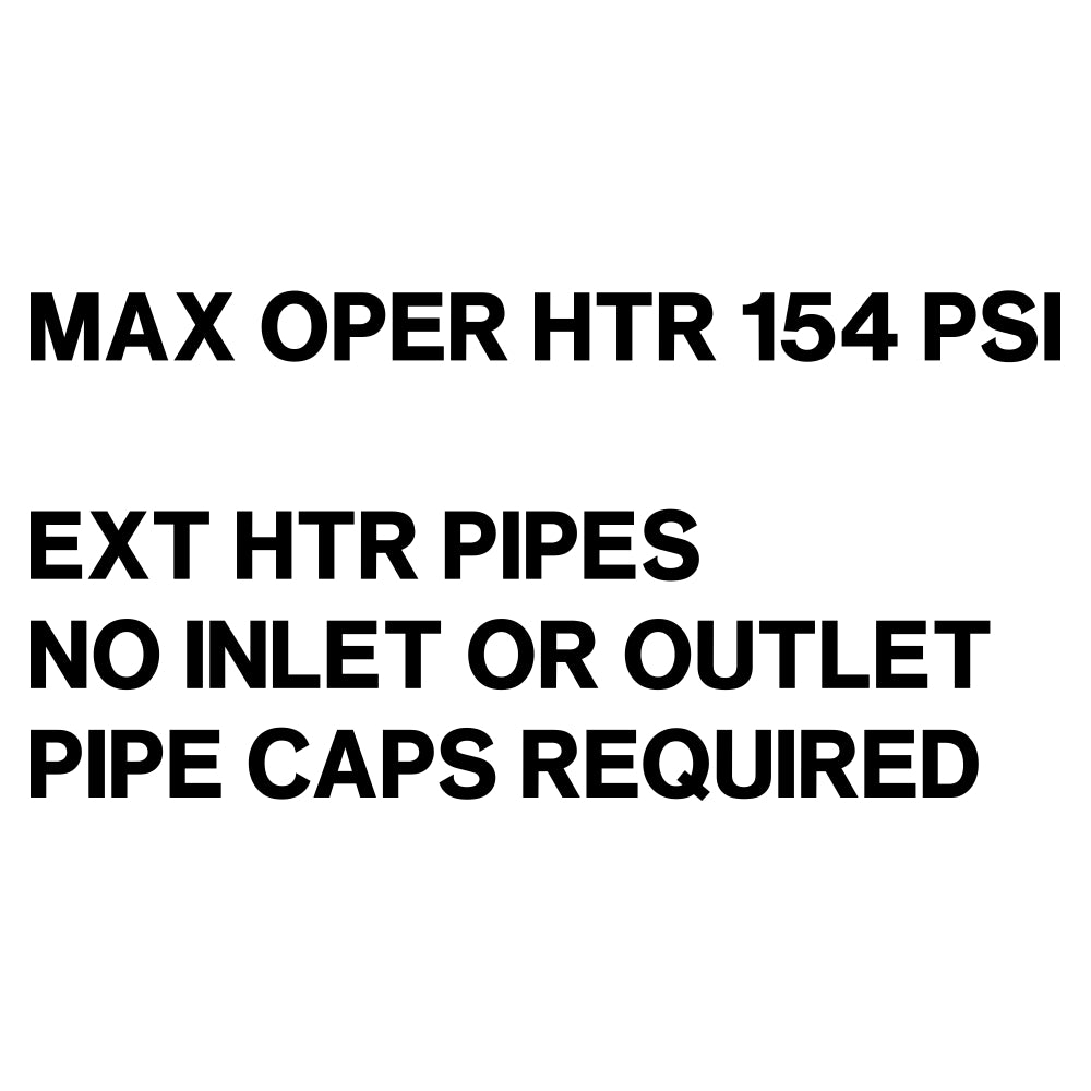1'' EXT HTR PIPES