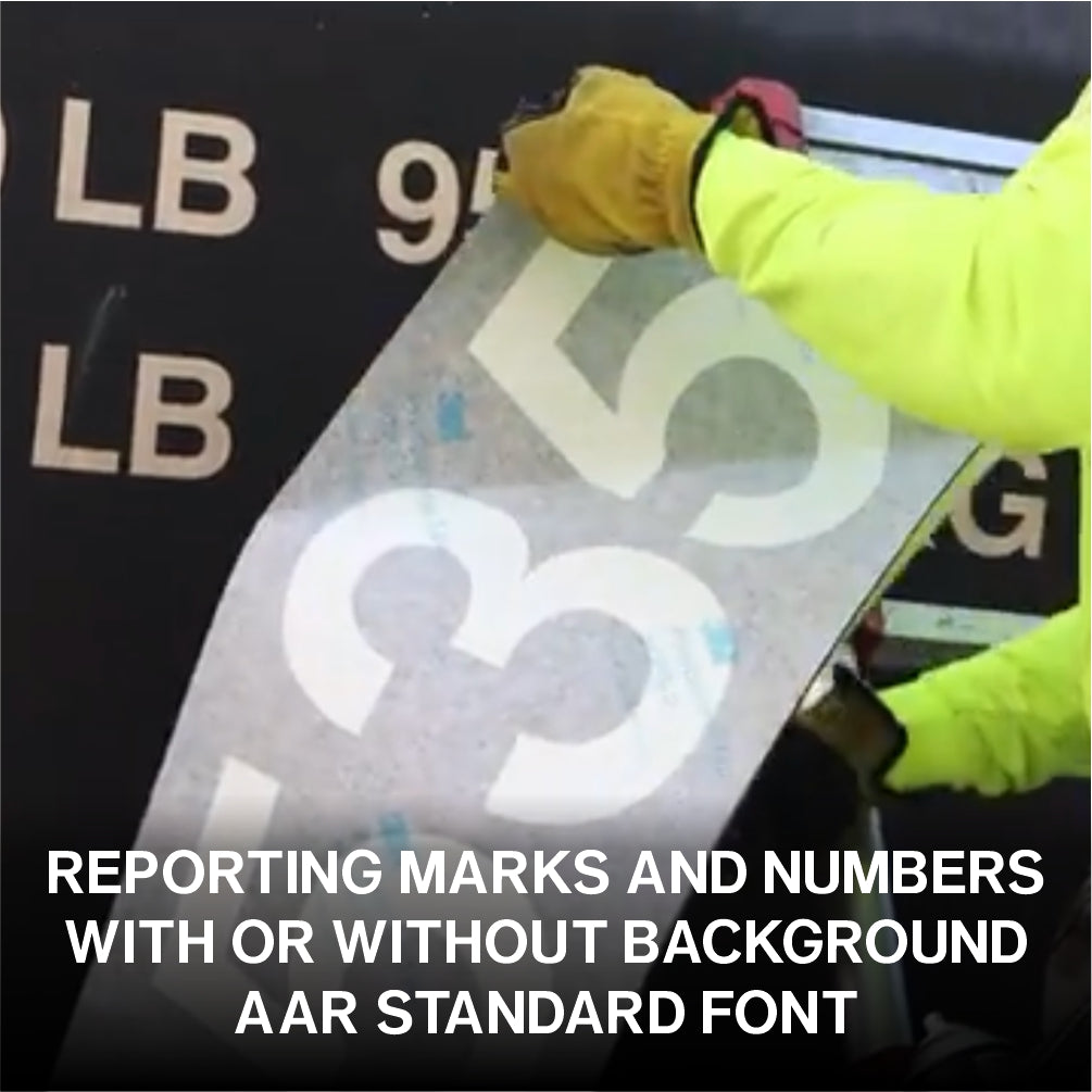 Zero Reporting Sticker Online Railcar Decals And Screen Printing – Online Railcar Decals and ...